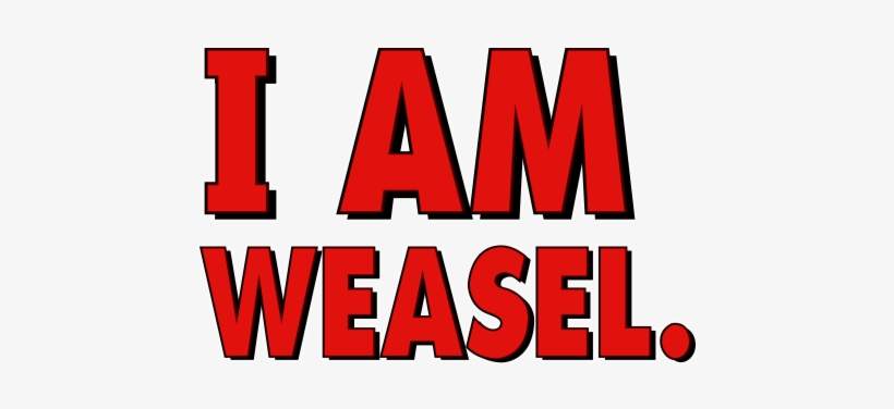 I Am Weasel, Tv Fan, Fan, - Am Weasel, transparent png download