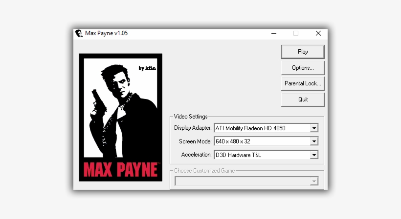 Max Payne' E Chosen As A Model - Vmware Workstation Game Performance, transparent png download