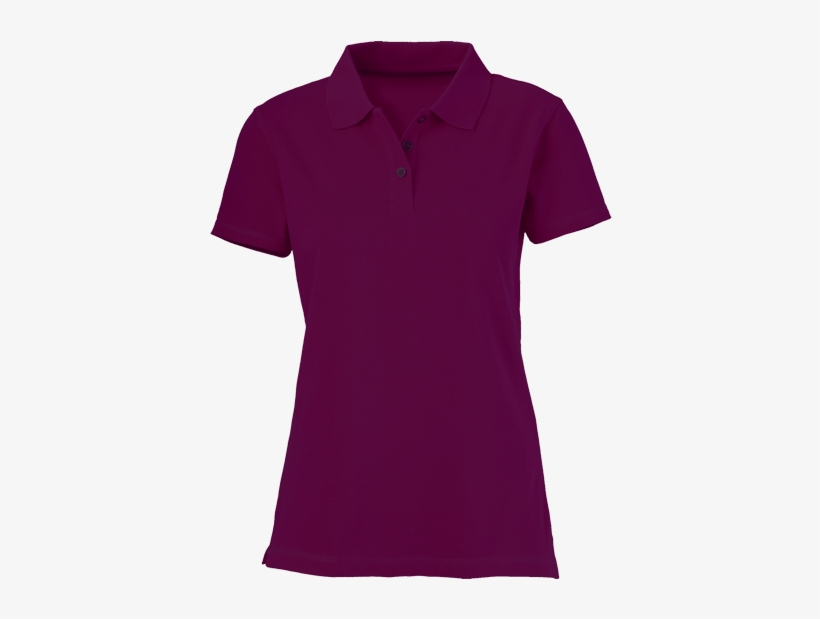 Plain Emerald Green Women's Polo Shirt - Polo Shirt, transparent png download