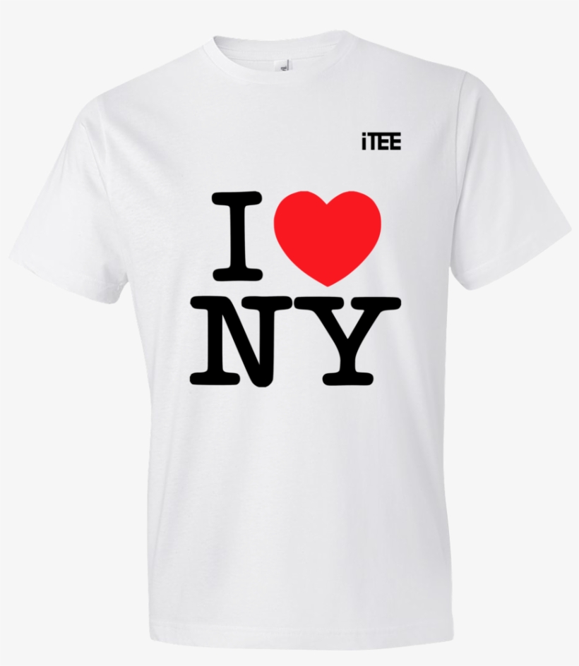 I Love New York Lightweight Fashion Short Sleeve - Love New York Shirt, transparent png download