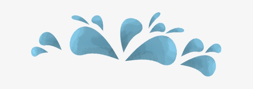 Light Rain Splash 2 - Illustration, transparent png download
