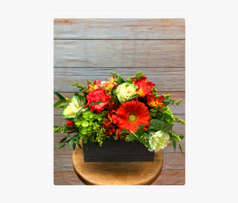 Fall Flower-box - Bouquet, transparent png download