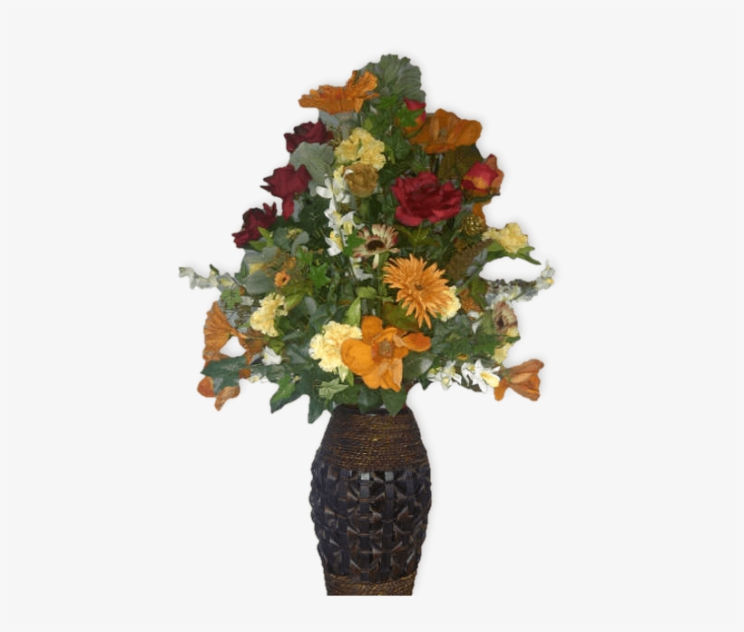 Floor Floral Arrangement - Bouquet, transparent png download
