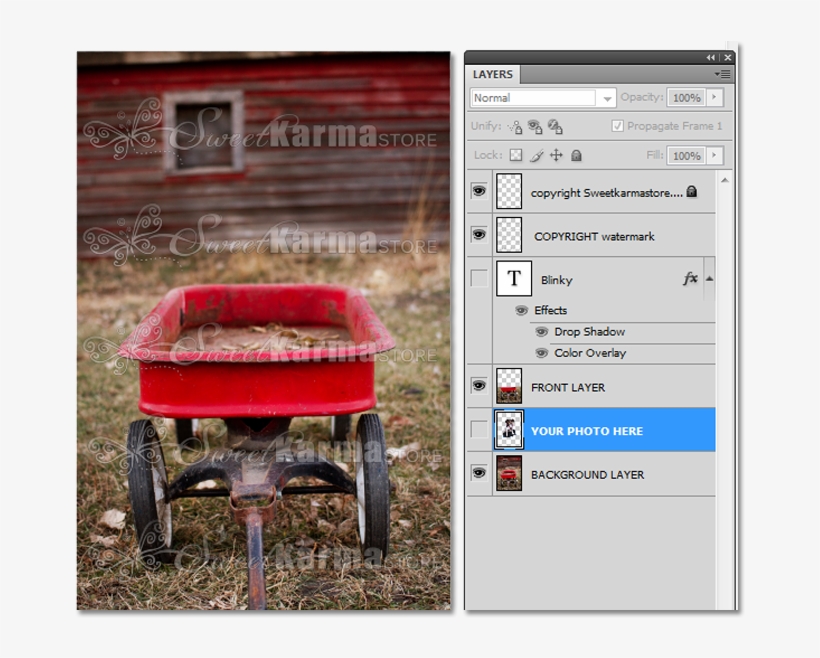 Red Wagon Front View - Front View Of Red Wagon, transparent png download