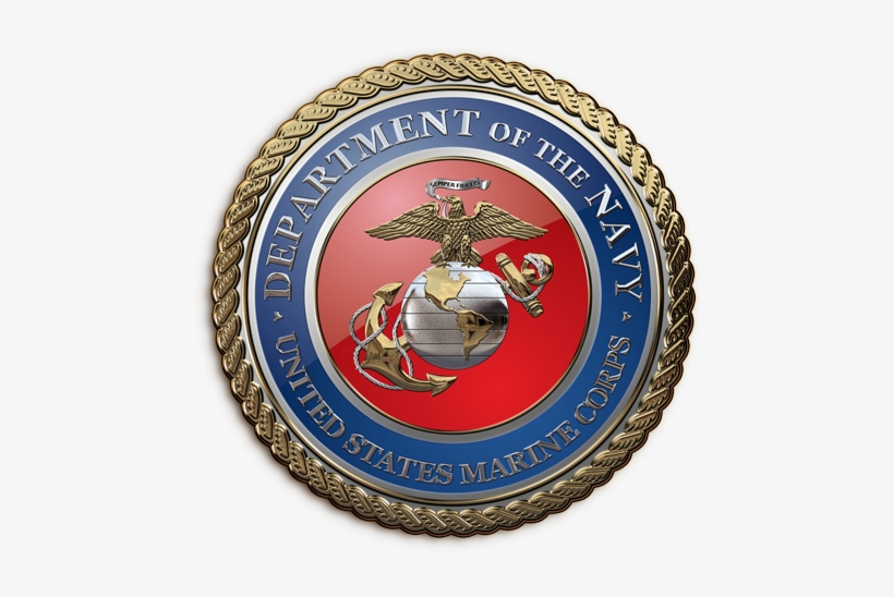 Seal Of The United States Marine Corps - Eagle Globe And Anchor Cap, transparent png download
