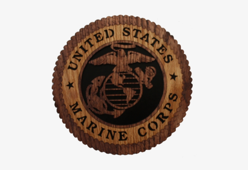 Marine Corps Insignia Plaque - T-shirt, transparent png download
