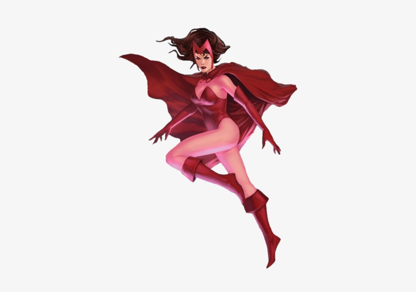 Scarlet Witch's Hexes Are Too Hot For Zatanna To Handle - Avengers: The Children's Crusade, transparent png download