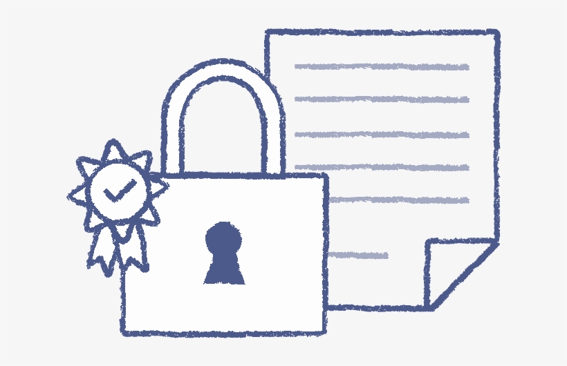 Privacy & Security - Drawing, transparent png download