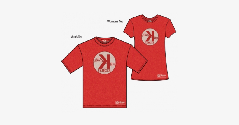 Red K For Cancer Shirt - Jason Motte, transparent png download