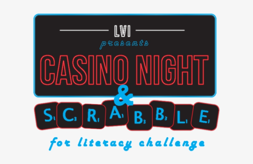 Scrabble By Day Casino By Night - Graphic Design, transparent png download