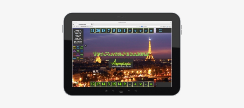 Multiplayer 105 Math 20 Education 8 Kids 6 School 5 - Eiffel Tower, transparent png download