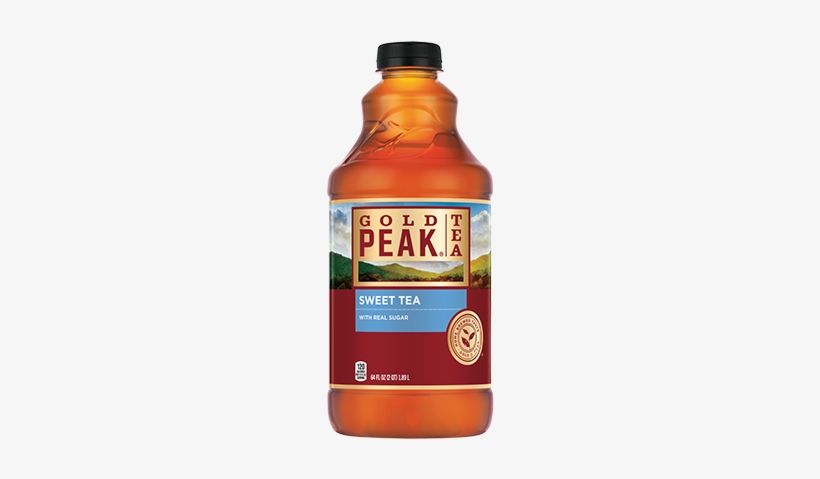 Sweet Tea 64 Oz - Gold Peak Tea 64 Oz, transparent png download