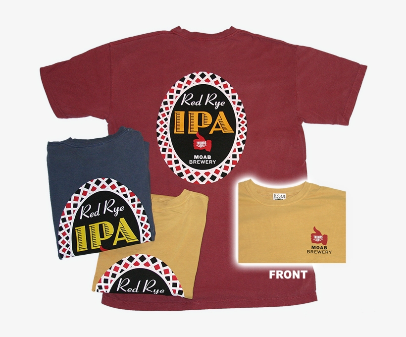 Red Rye Ipa Shirt $18 - Label, transparent png download