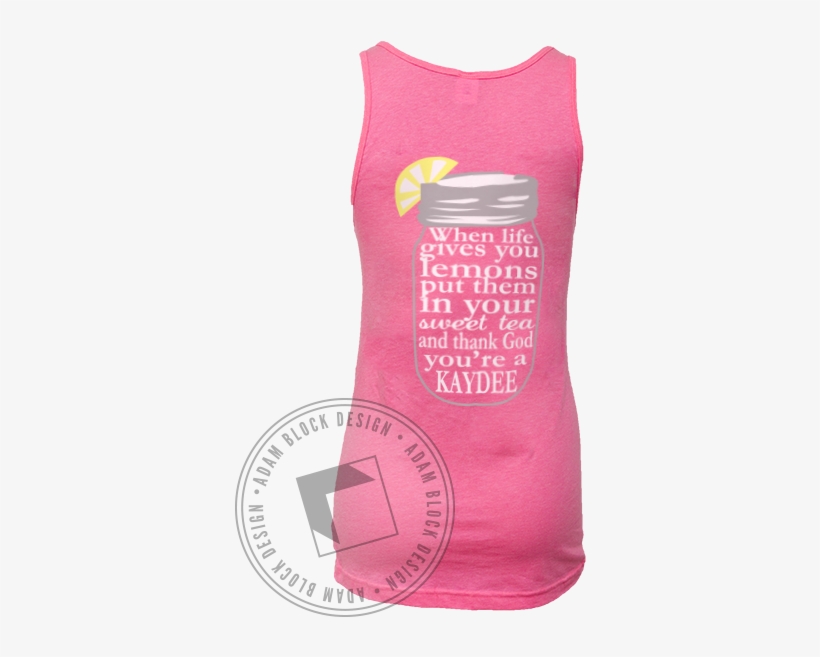 13493 Kappa Delta Sweet Tea Tank Back - Zeta Fanny Pack, transparent png download