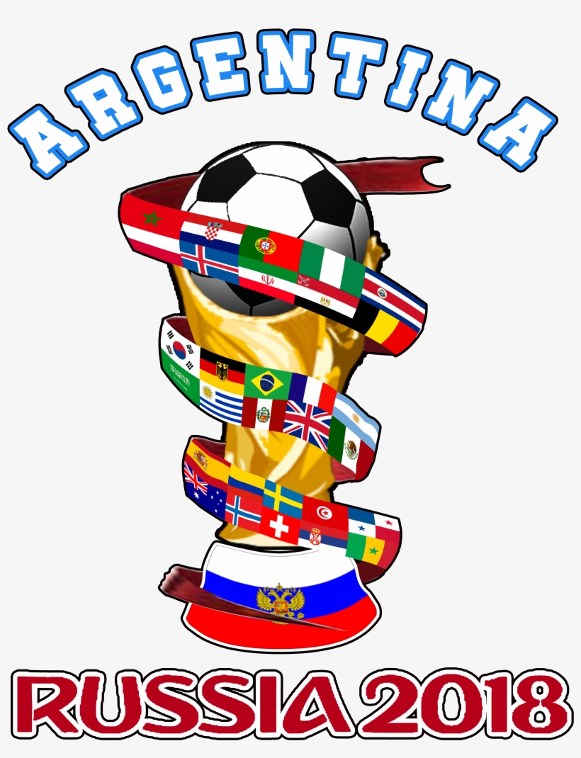 Argentina World Cup Russia - World Cup Russia 2018 France, transparent png download