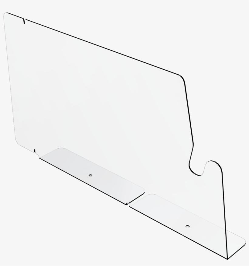 Adjustable Snack End Dividers - Shelf, transparent png download