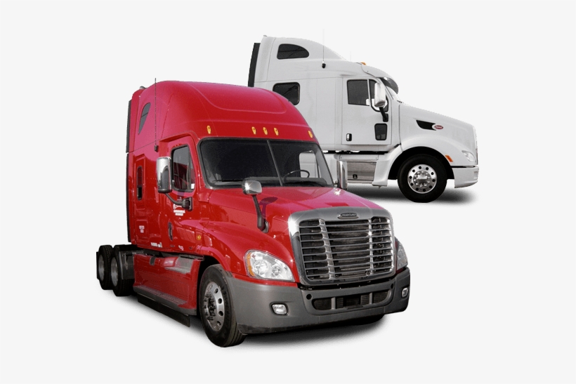 Big Rig Trucks, Rigs, Big Trucks - Trailer Truck, transparent png download