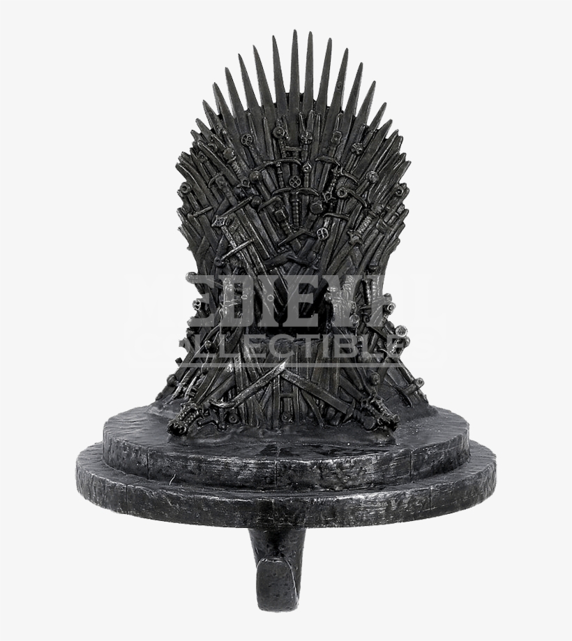 Game Of Thrones Iron Throne Stocking Hanger - Kurt Adler 6-inch Game Of Thrones Stocking Holder, transparent png download