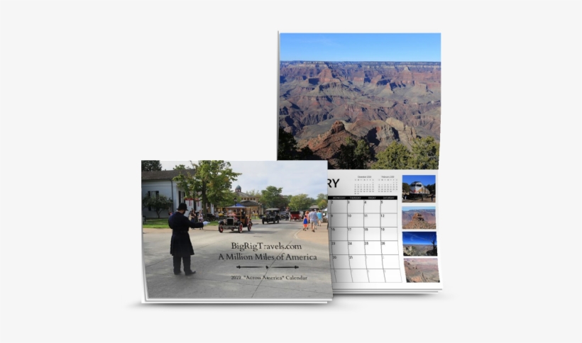 2019 Bigrigtravels Calendars - Grand Canyon National Park, transparent png download