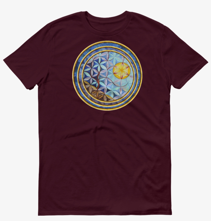 Sacred Tree Short Sleeve T-shirt - Shirt, transparent png download