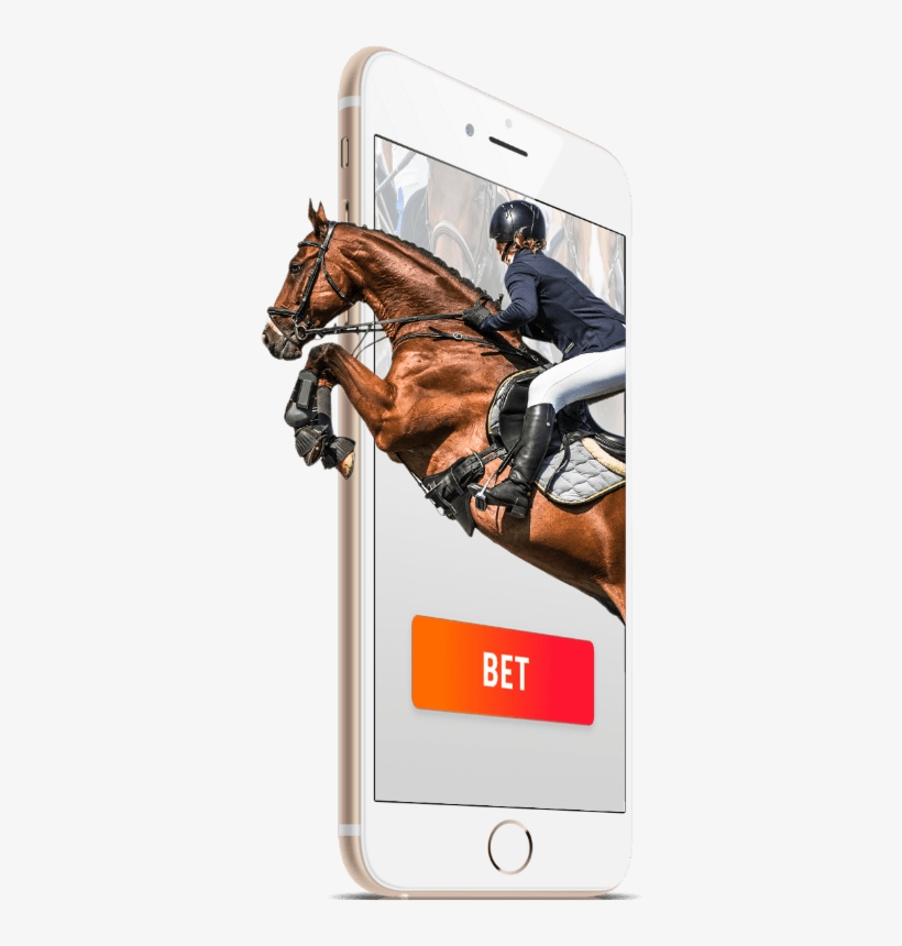 Horse Racing With Mobile Bets - Equitation, transparent png download