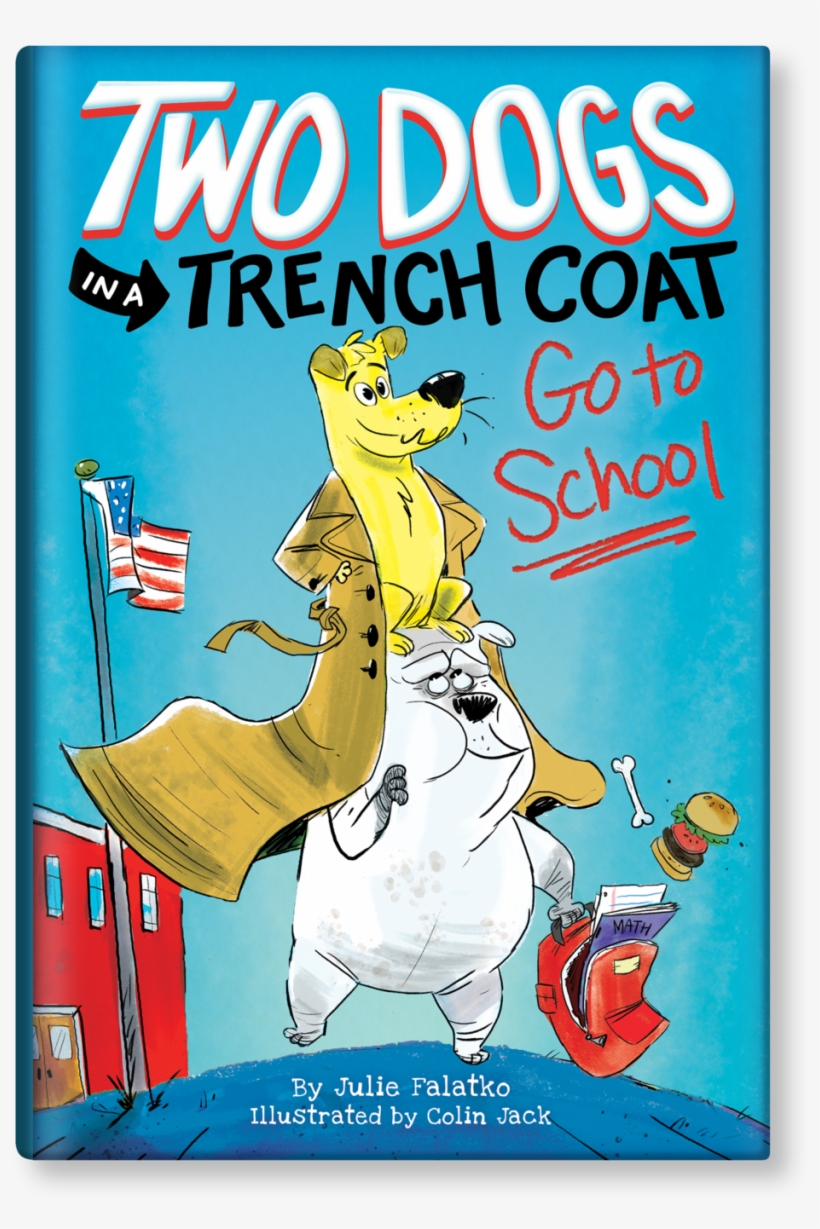 Two Dogs In A Trench Coat Go, transparent png download