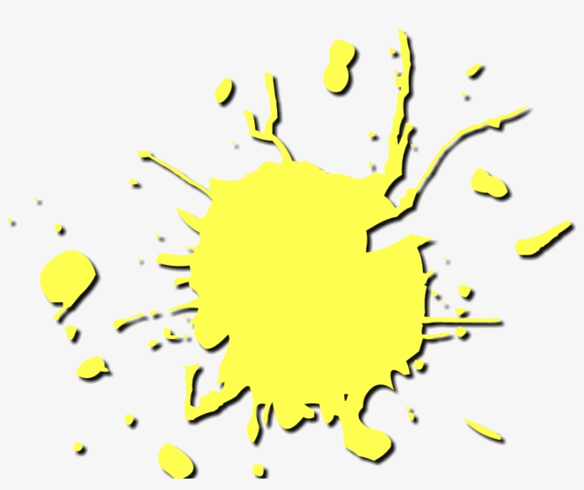 Yellow Paint Holi Png Image - Reanimator Cat Dead Details Later, transparent png download