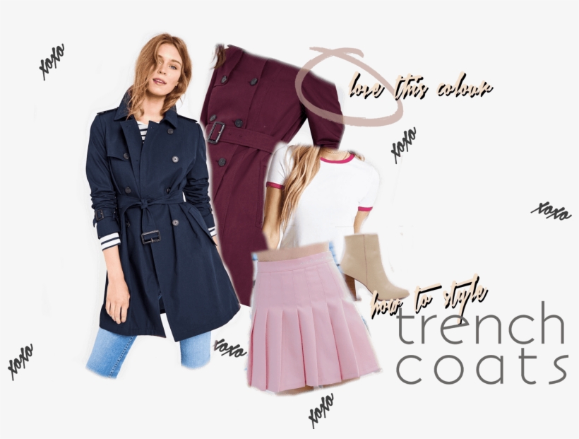 How To Style Jack Wills Trench Coat Transitional Weather - Trench Coat, transparent png download