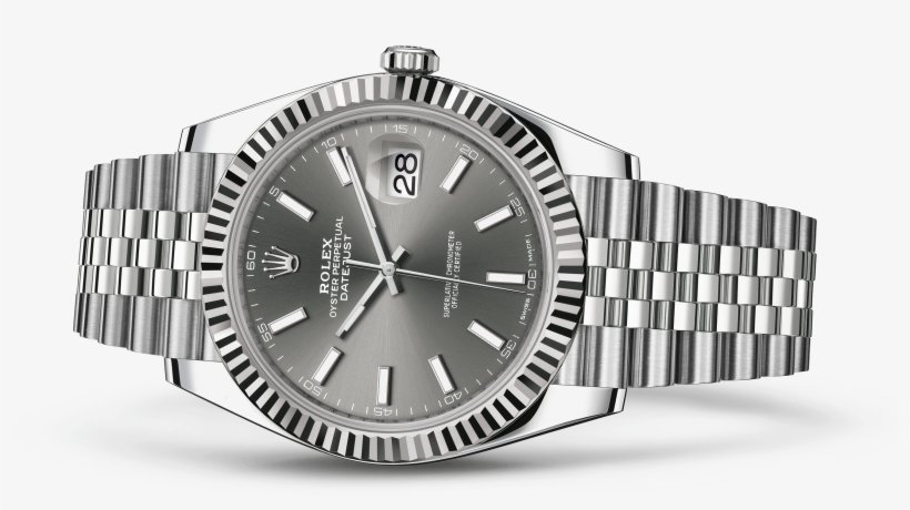 Rolex Watch Wallpaper - Rolex Datejust 41 Steel, transparent png download