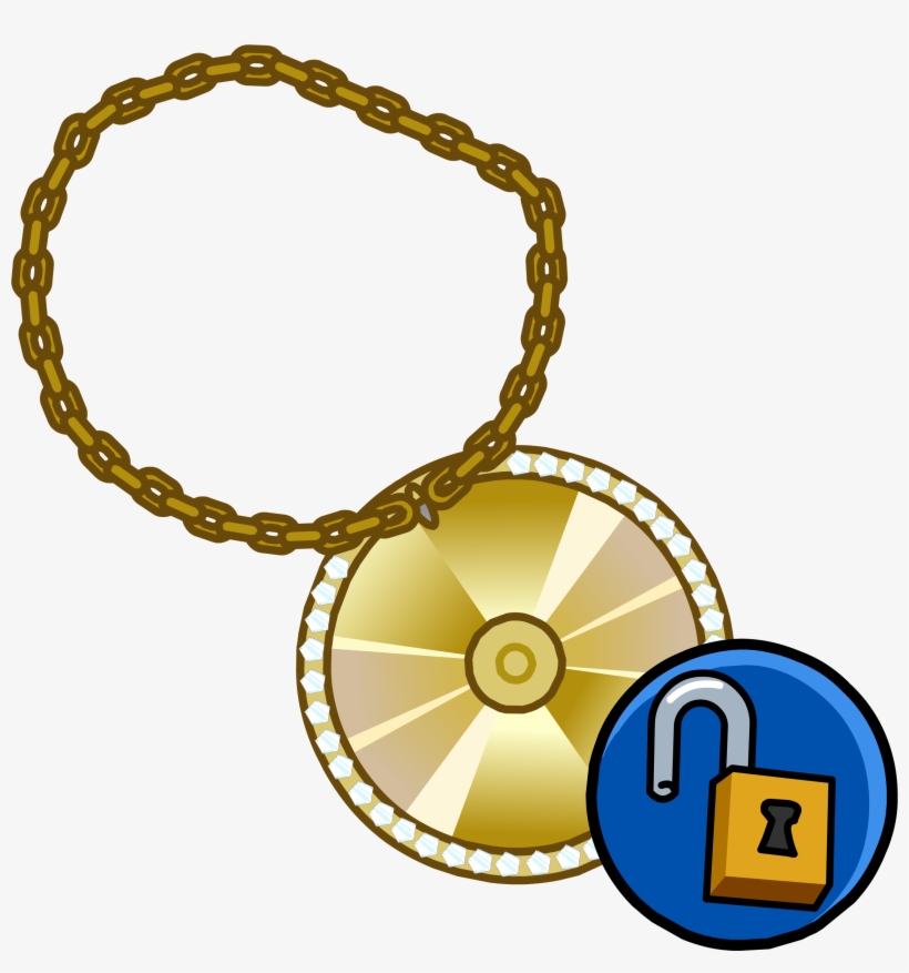 Blingbling-neck - Club Penguin Blue, transparent png download