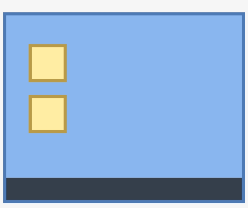 The Icon Is A Picture Of A Desktop - Colorfulness, transparent png download