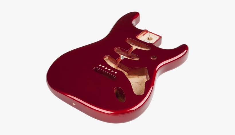 Image - Candy Apple Red Stratocaster Body, transparent png download