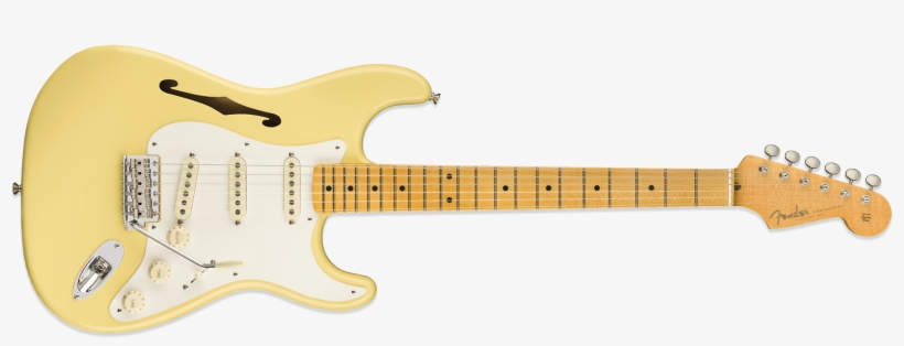 Fender Eric Johnson Signature Thinline Stratocaster - Eric Johnson Thinline Strat, transparent png download