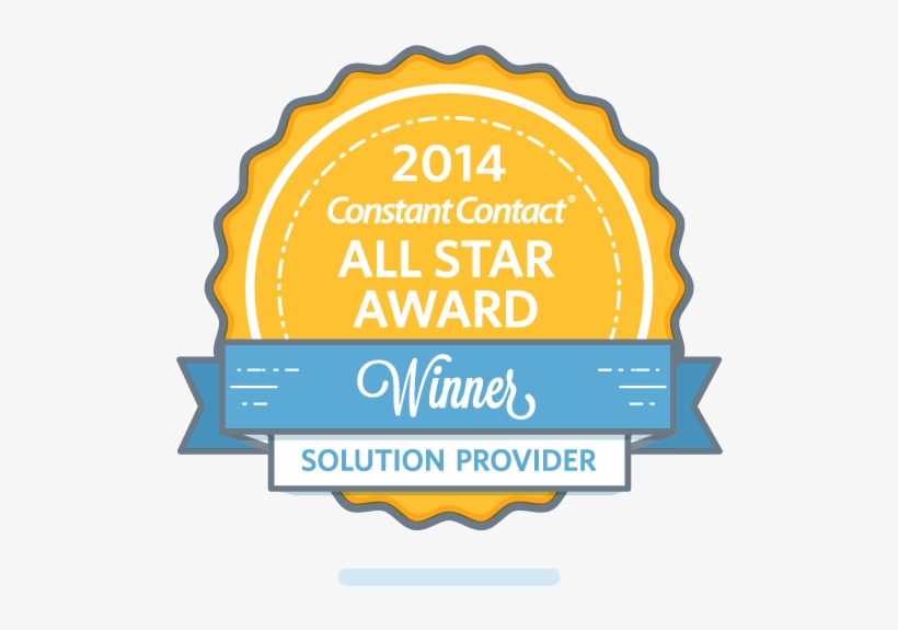 All Stars Logo 2014 Rgb Sp Version - Constant Contact All Star Award 2010, transparent png download