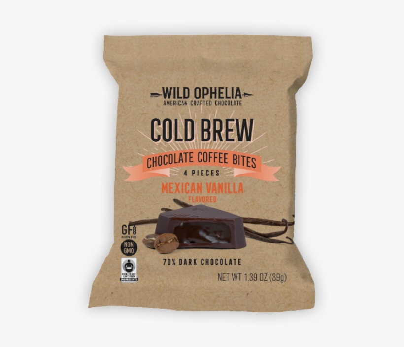Mexican Vanilla - Wild Ophelia Cold Brew Coffee Bites, transparent png download
