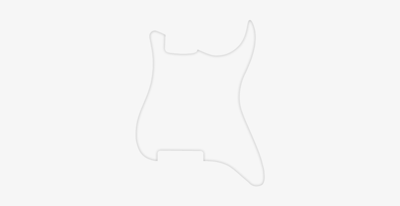 Download Stratocaster Pickguard Template Png - HD Transparent PNG ...