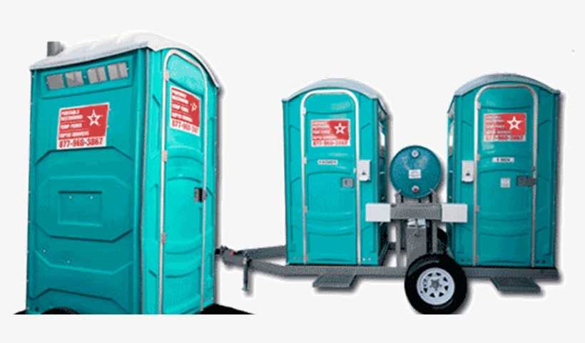 Wheeled Portable Toilet - Machine, transparent png download