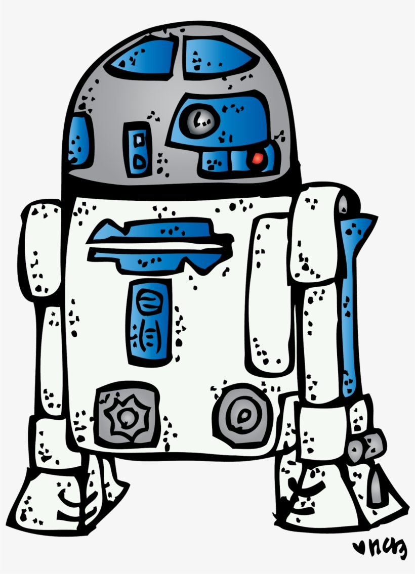 R2d2 Dress Up Melonheadz 13 Colored - Star Wars Clipart Melonheadz, transparent png download