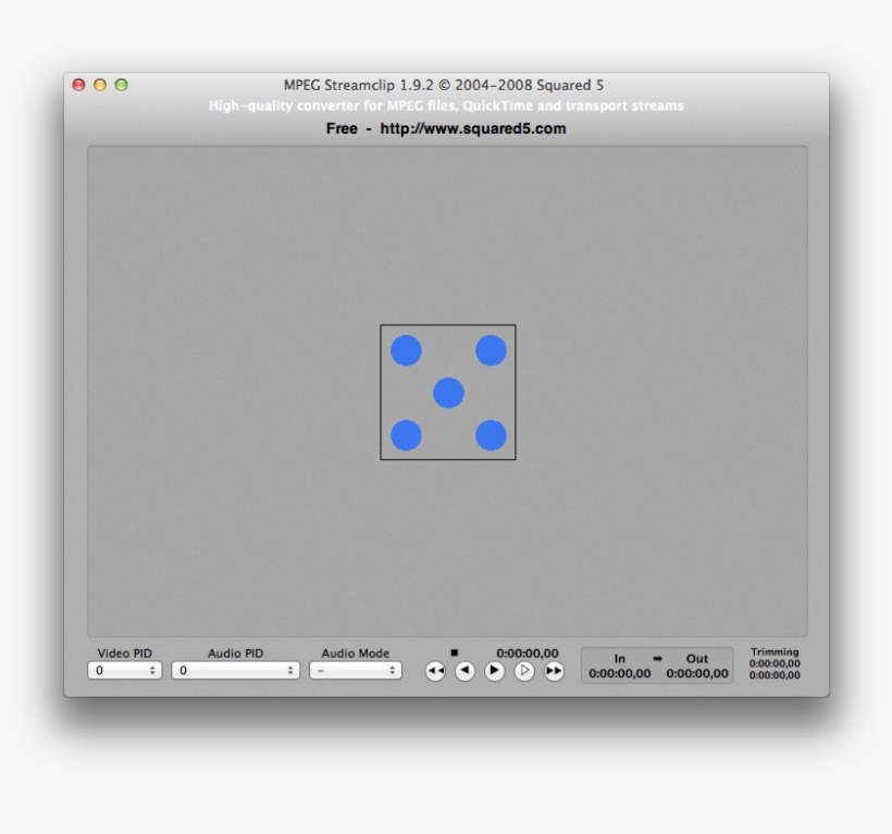 Mpeg Streamclip Blue Dice - Mpeg Streamclip, transparent png download