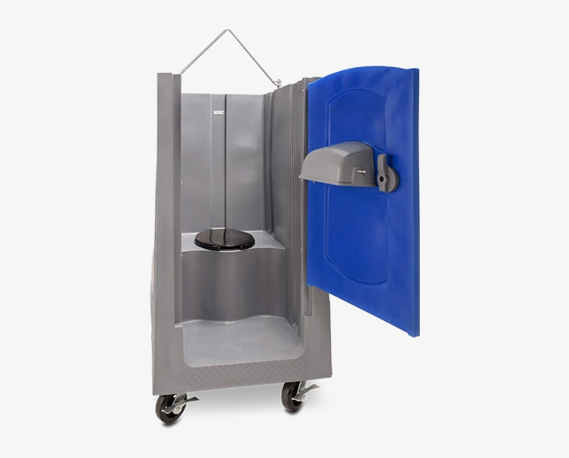 Hoist Single Restroom, Open - Hi Rise Porta Potty, transparent png download