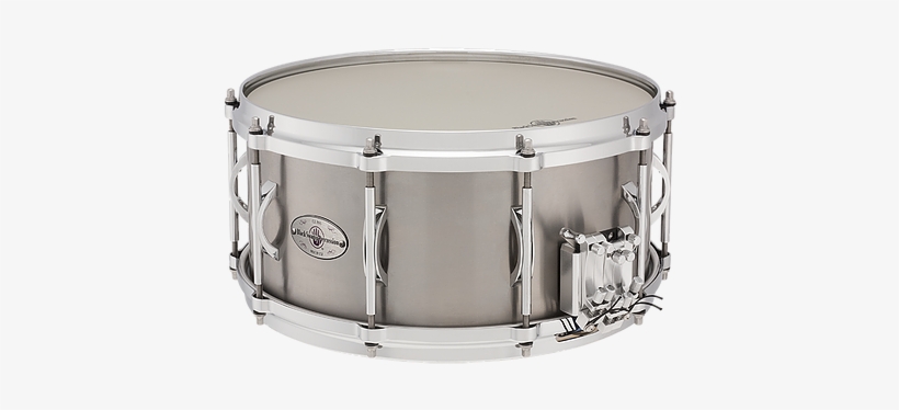 Multisonic In Genuine Titanium - Black Swamp Percussion Multisonic Snare Ms6514td, transparent png download