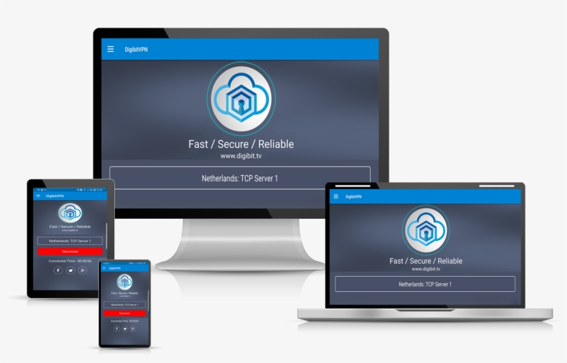 Digibit Vpn The Vpn We've All Been Waiting For Designed - Display Device, transparent png download
