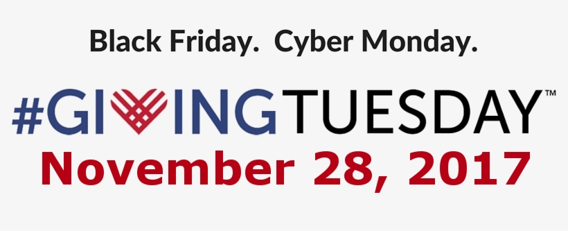Giving Tuesday With Date - Giving Tuesday 2018 Logo, transparent png download