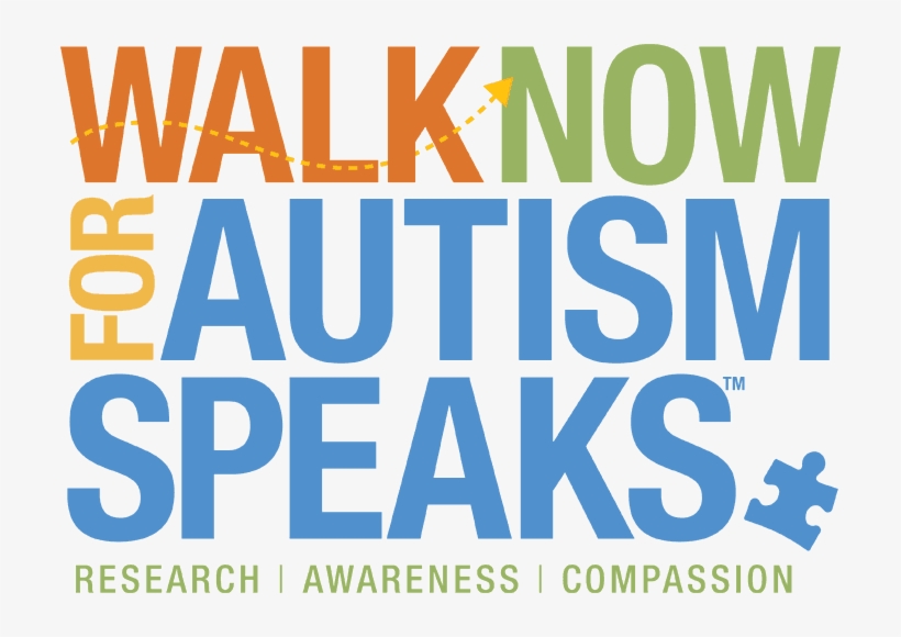 Walk Now For Autism Speaks - Walk Now For Autism Speaks Logo, transparent png download