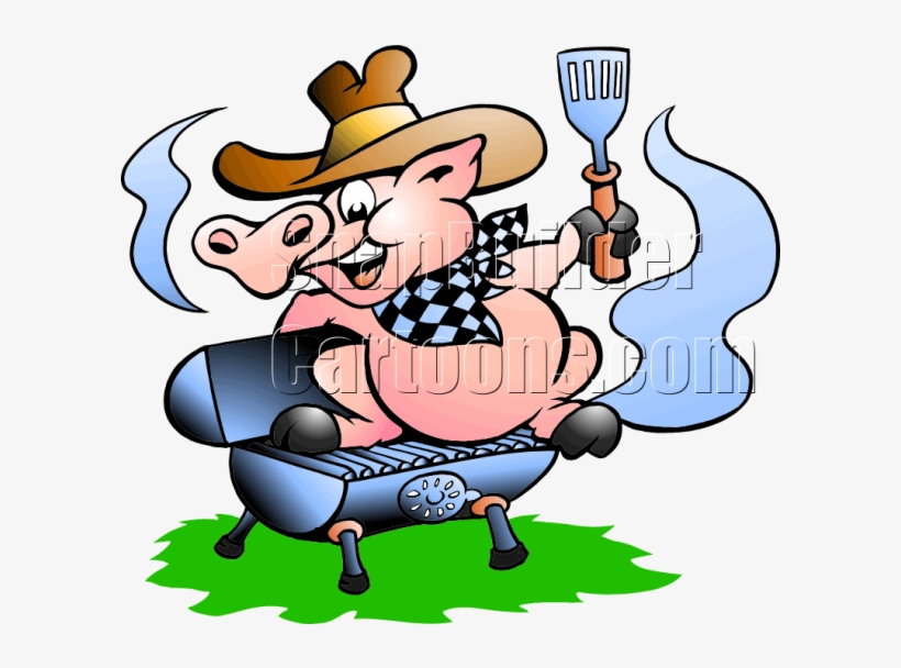 Jpg Transparent Download Barbecue Clipart Company Person - Pig Pickin Clip Art, transparent png download
