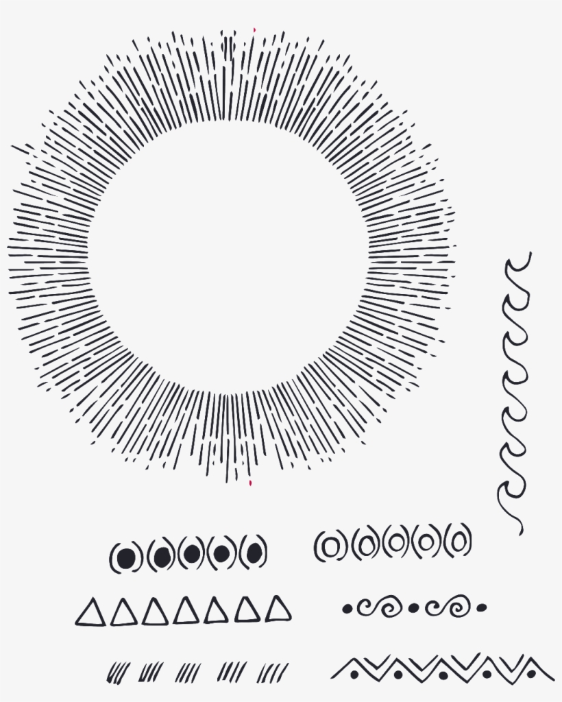 Black Pattern Pupil Cartoon Transparent - Design, transparent png download