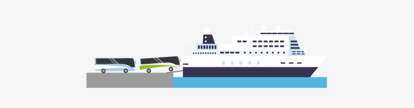 Freightlink Coaches - Ferry, transparent png download