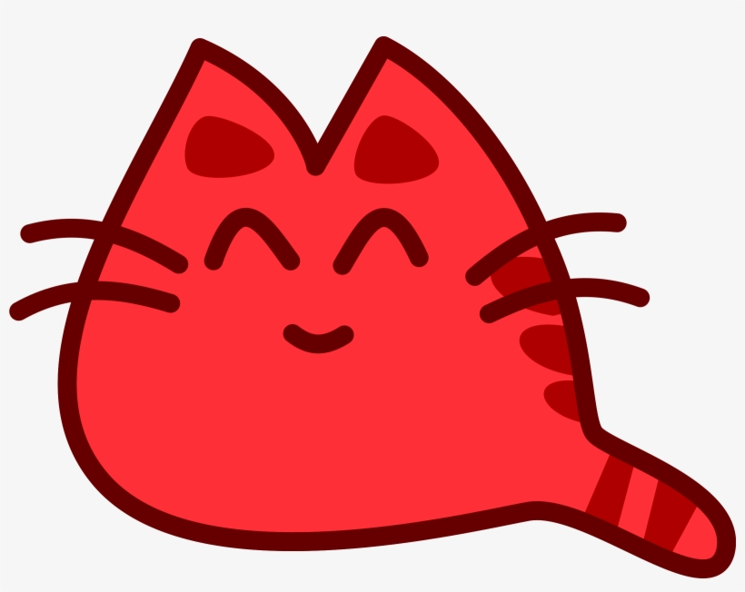 Smiling - Cat Smile Clip Art, transparent png download