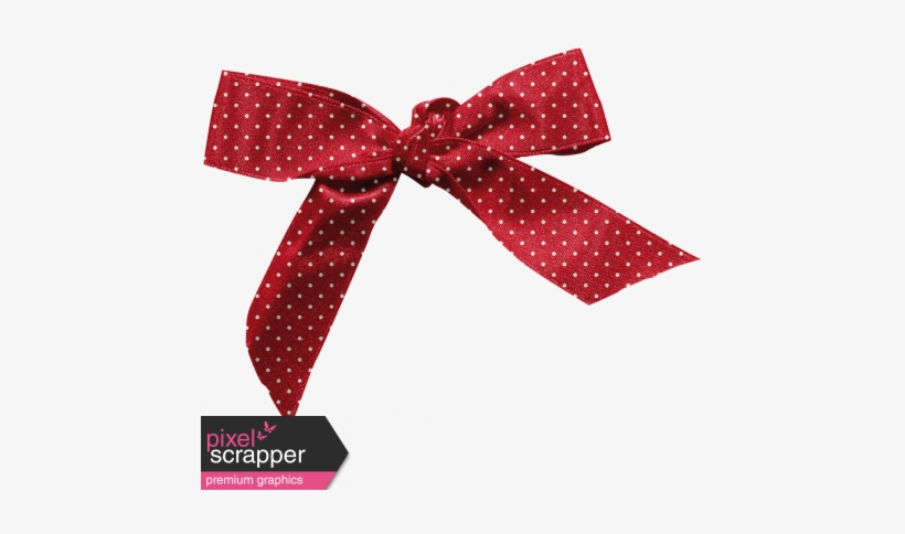Picnic Day Bow Polka Dot - Digital Scrapbooking, transparent png download