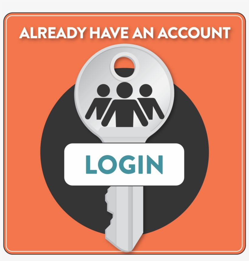 Loginbutton - Illustration, transparent png download